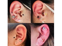 クリソレース(Chrysolace)の雰囲気（人気の耳つぼJEWELRY 12粒 ¥3,000～）