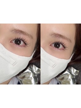 目の形にあったエクステ提案が得意