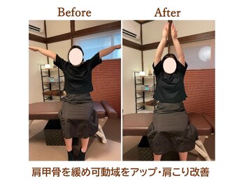 整体 ドライヘッドスパ よみがえる/ビフォーアフター
