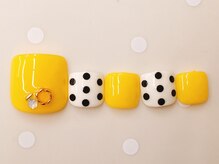 プルミエ ネイル(Premier Nail)/フット定額★ドットネイル