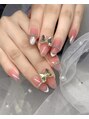 ビューティーサロン エンジェルヒーリング(Beauty salon) アート付け放題+蝶々