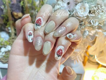 ワン プラス(ONE PLUS)/いちごネイル