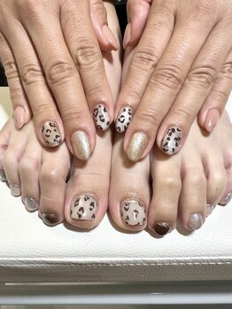 ホワイト(WHITE)/定額ネイル&フットネイル