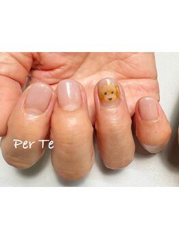 手描きアートが得意なサロン