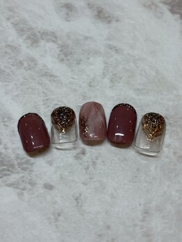 キャンアイドレッシー 前橋小相木店(Can I Dressy)/秋色上品ネイル☆