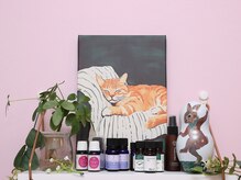 アロマの香りに癒されてください