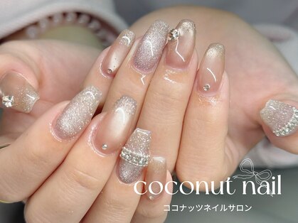 ココナッツネイルの写真