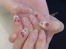 【さくらんぼネイル】