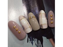 ネイルサロン リリオ(Nail Salon Ririo)/チェック柄ネイル