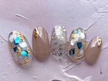 ラテネイル(Latte Nail)/Shell Design