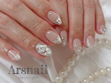 アルスネイル(Ars nail)/ワンホンガラスフレンチ