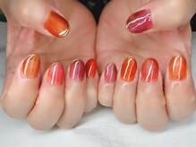 ネイルアンドアイラッシュサロン エスポアール(nail&eyelash salon espoir)/シアー　ルージュ　フレンチ