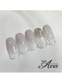 ネイルズアジュール イオン上越店(NailsAzur)/定額デザインAコース