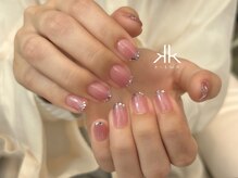 ケーツーネイル(k-two nail)/ラメフレンチ(あやか)