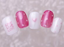 アイネイルズ 町田店(I nails)/ピンクドットハート9480円