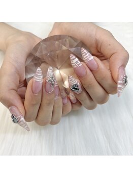 シャルム(Charme)/ゼブラネイル