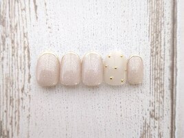 先端ミラーネイル ￥6800