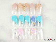 スウィーティーネイル 池袋東口店(Sweetie Nail)/夏限定☆定額アートコース￥6600