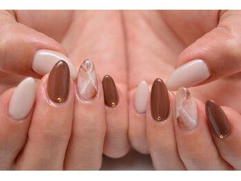 ネイルサロン Smith(スミス)/大理石風アートジェル7480円