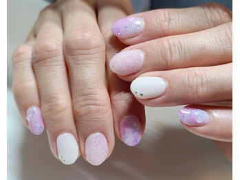 ネイルアンドまつげエクステ専門サロン スリー(THREE)/梅雨ネイル