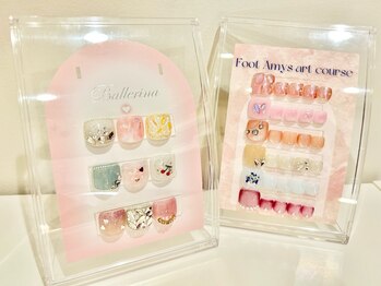 エミス(Amys)の写真/おしゃれは足元から☆お仕事上、ハンドネイルが出来ない方にも◎足先からキレイになって気分もUP♪