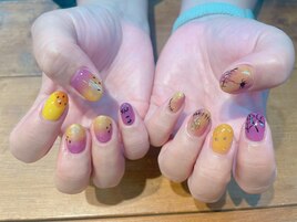ハロウィンネイル/秋ネイル