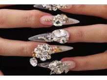 ネイルサロン ハナアオヤマ 堂山店(Nailsalon HanaAoyama)の雰囲気（多種多様、豊富なの二万個種類のパーツ揃えております♪）