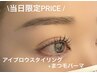 8/7限定【リピーター限定】スタイリング+選べるマツパ¥13200→￥9100/90分D