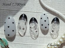 プラスネイル 北千住東口店(PLUS NAIL)/【3226】ハートネイル
