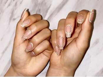 ハレトキネイル(haretoki nail)/フラッシュネイル