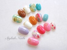 スタイリッシュネイルズ(Stylish Nails)の雰囲気（ショ-トネイルデザイン豊富！爪が伸ばせない方もア-トをEnjoy♪）