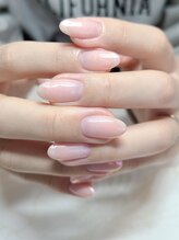 ネイルアンドまつげエクステ専門サロン スリー(THREE)/オーロラミラーフレンチ