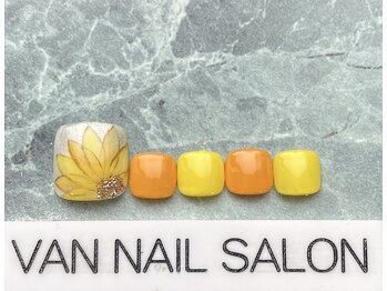 ヴァンネイル 海老名店(Van Nail)/フット定額デザイン