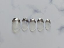 えがお爪工房/ガラスフレンチ