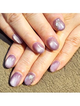 【シンプルモーブマグネット】