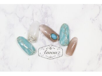 アモウズ(Amouz)/定額【テーマ:ターコイズ】3