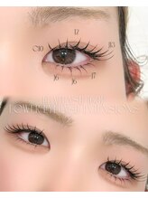 ハリス(HARIS)/フラットラッシュ160本+下エク