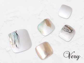 ヴェリー 六本木ヒルズ店(Very)/ホワイトニュアンスネイル