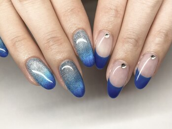 ネイルスペース ジェイズ ピンキー(NAIL SPACE J's PINKY)/ブルーネイル