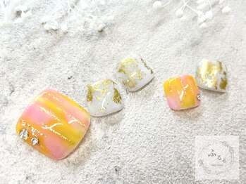 ネイルサロン ふるる 大須店/☆フットミディアムネイル☆#161