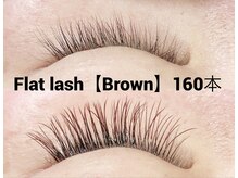ハーゼ(Hase)/Flat Lash【Brown】160本