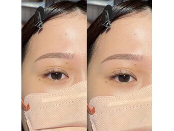 ビューステージ アイブロウサロン 博多/ナチュラルアーチ眉◎