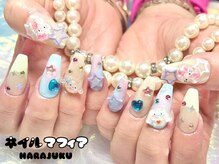 ネイルマフィア 原宿(NAIL MAFIA)/ゴテゴテ/長さだし/パーツ