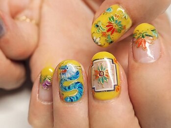 キラネイル アンド アイラッシュ by World Beauty(KIRA)/龍ネイル