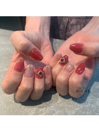 うるちゅるパラカラーネイル