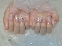 ぷりゅねる 心斎橋/【リボンネイル】