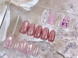 ピンクネイルコレクション