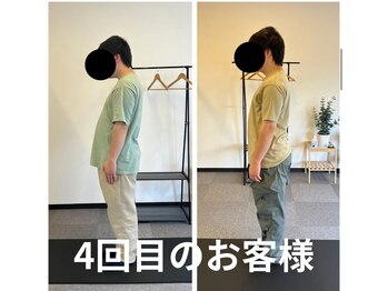 カワル整体 長嶺院/4回目での大変化