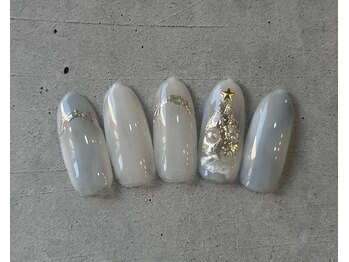 ニアウネイル(niau nail.)/クリスマスネイル