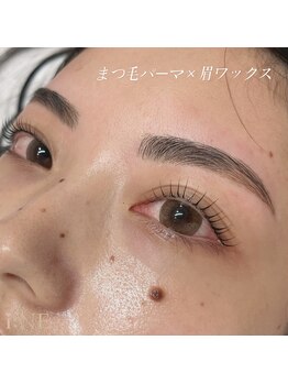 i:NE eyelash&nail/まつ毛パーマ×眉ワックス